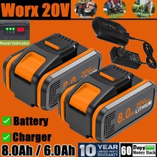 2X 1X For Worx 20V Li-Ion