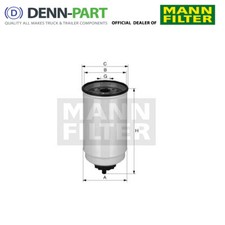 Genuine Mann Fuel Filter for