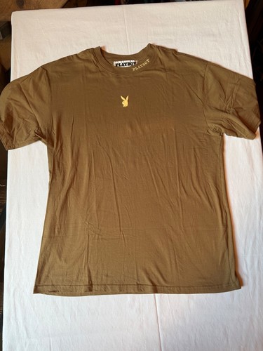 Playboy brown logo shirt by - t-shirt,