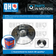 2x Brake Discs Pair Solid fits