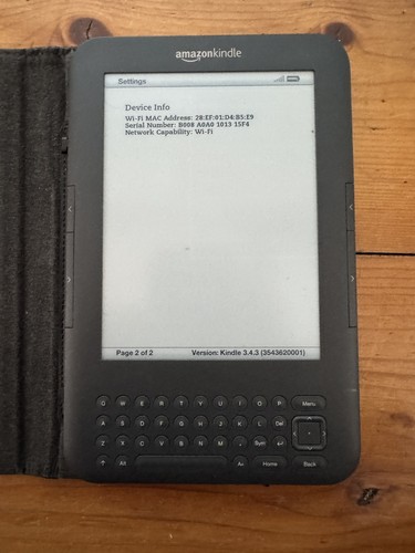 Amazon kindle keyboard 3rd - kindle,