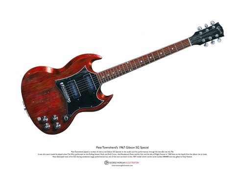 Pete townshend gibson sg - gibson,