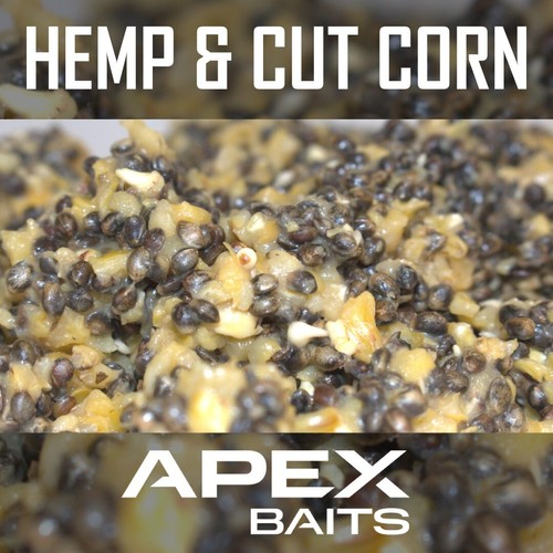Cooked hemp seed - cooked,