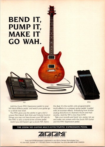 Zoom 505guitar multi effects - 505guitar, multi-effects