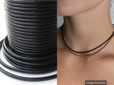 2mm Leather Cord Jewellery