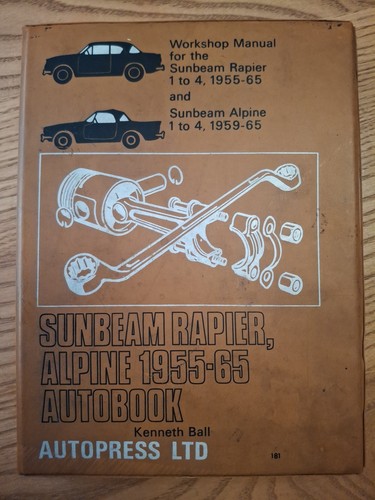 Vintage sunbeam rapier and - sunbeam,