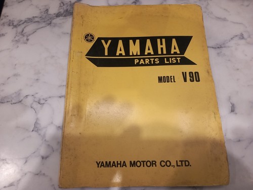Yamaha v90 factory parts list - v90,