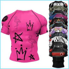 Cody Lundin Short Sleeve Mens Jiu Jitsu BJJ No Gi Rash Guard