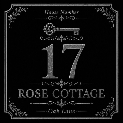 Personalised house plaque - personalised,