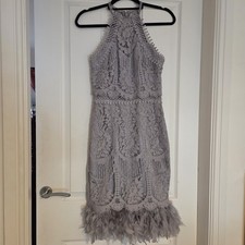 Lipsy London Silver Grey Lace