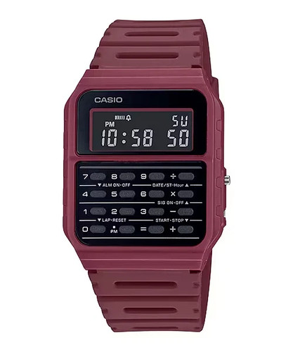 Casio men calculator red - casio,