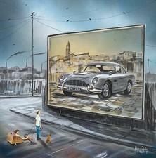 James Bond "No Time to Cry" Limited edition print by Adam Barsby. 