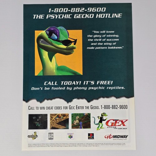 Gex enter the - enter, gecko