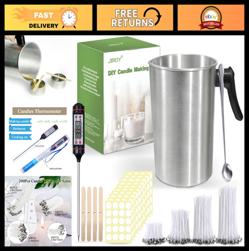 Candle wax melting pot kit - 3l,