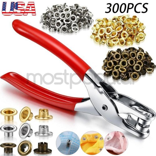 300pack grommet eyelet - eyelet, pliers