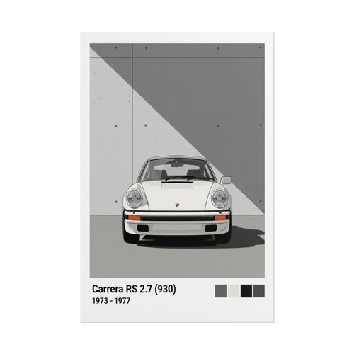 Porsche 911 classic poster - 911,