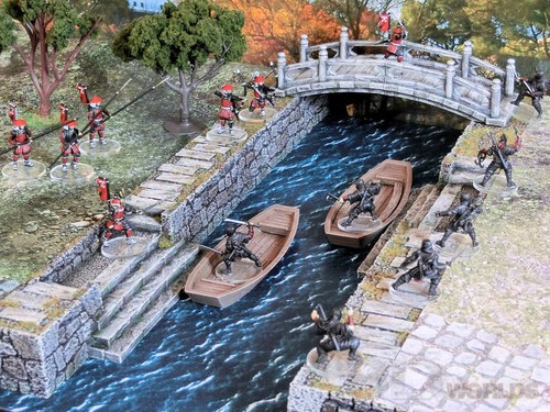 Canal punt boats - 28mm, tabletop