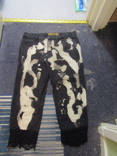 Biba layla black bleach - black, jeans