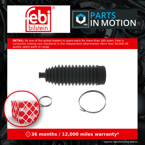 Steering rack boot fits - steering,