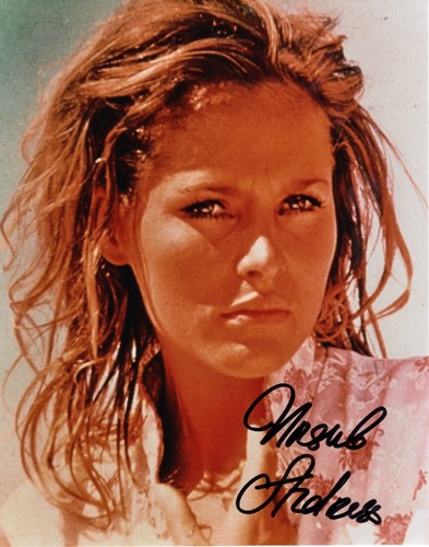 Hand signed ursula - signed, andress