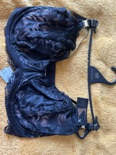 Ann Summers The Glorious Flexi Wire Nursing Bra Black 32DD