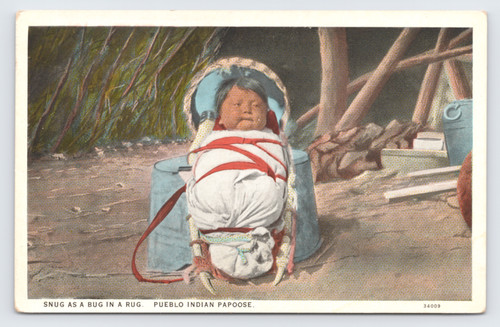 C1920 pueblo baby indian - baby,