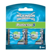 Wilkinson Sword Protector 3 Men's Razor Blade Refills x 8