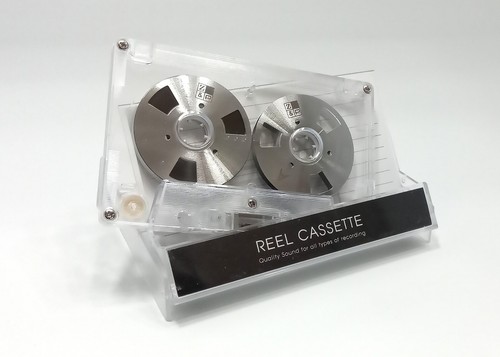 Reel cassette tape - reel, to