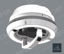 Maxxair MaxxDome PLUS Campervan Roof Wall Vent 12v Fan LED Light Motorhome White