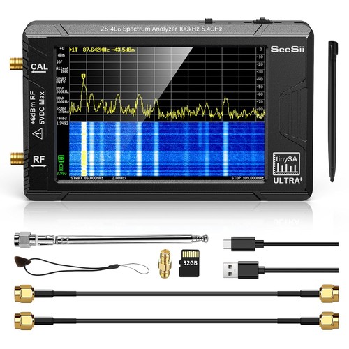 Tinysa ultra 100khz - ultra, 100khz-5.4ghz