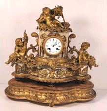 Rare Large French Marble and