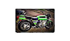 1980 z1300 Bike Motorcycle A4