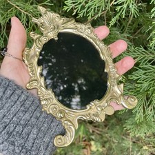 Antique Scrying Mirror Oval