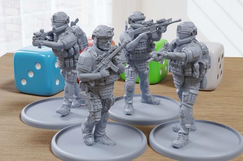 Combat octopods bravo 3d - combat,