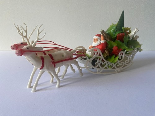 Vintage christmas tabletop - vintage,