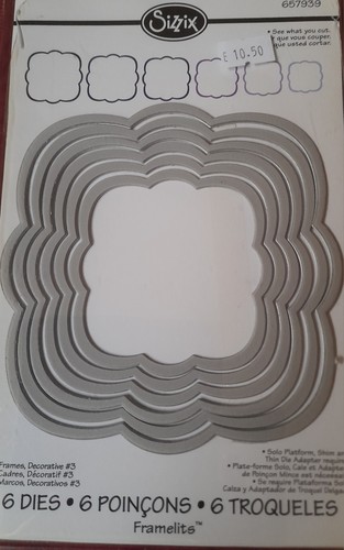 Sizzix framelits dies set 6 - sizzix,