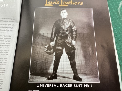 Lewis leathers race suit mk - race,