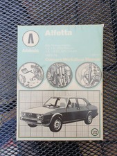 ALFA ROMEO ALFETTA Saloon, Coupe, & GTV Coupe Owners Workshop Manual 1973-1979