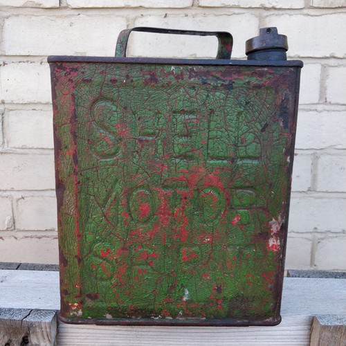 Vintage shell motor - vintage, oil
