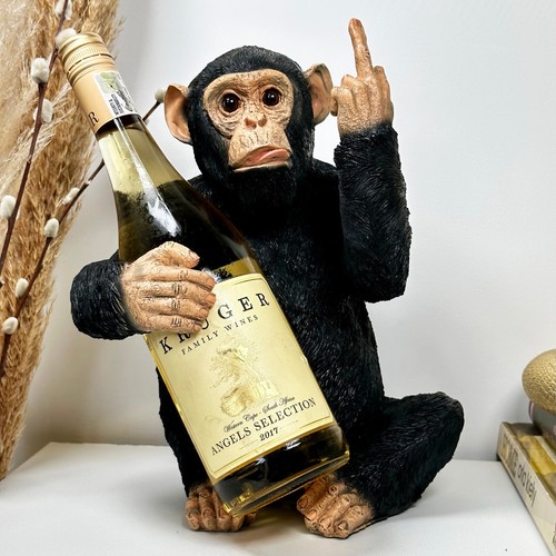Monkey wine bottle holder - wine,