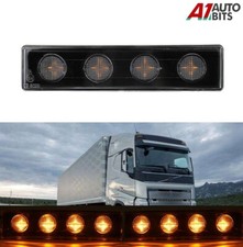 Cabin Roof Amber 24v 4 Led Sun Visor Light X1 Fits For Scania 5 6 P G T Series