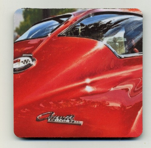 Red corvette 1963 - corvette,
