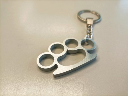Brass knuckles aluminum - brass,