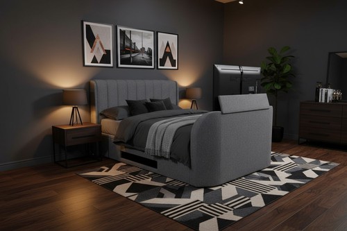 Morgan ottoman tv bed - morgan, 2.1