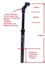 COMPACT DROPPER SEAT POST 3
