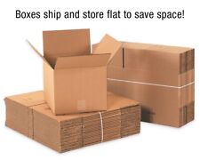 100 9x6x2 Cardboard Shipping Boxes Cartons Packing Moving Mailing Box Storage