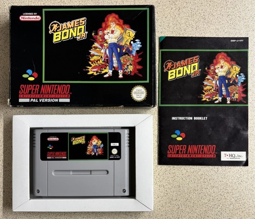 James bond super nintendo - jr,