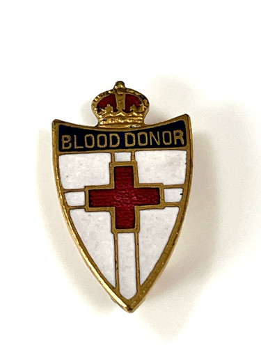 Vintage red cross blood donor - vintage,