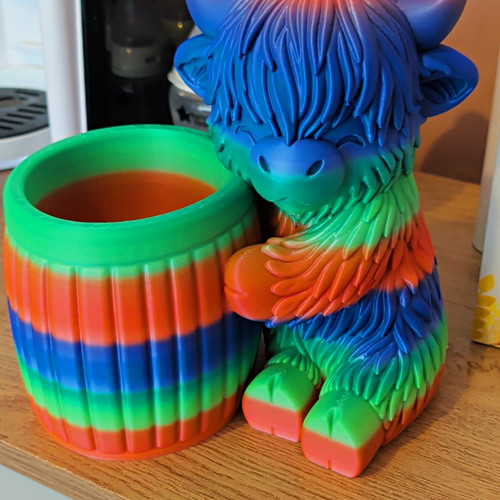 Printed multicolour - 3d,