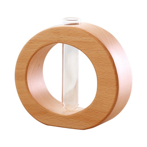 Wooden test tube plant - test,